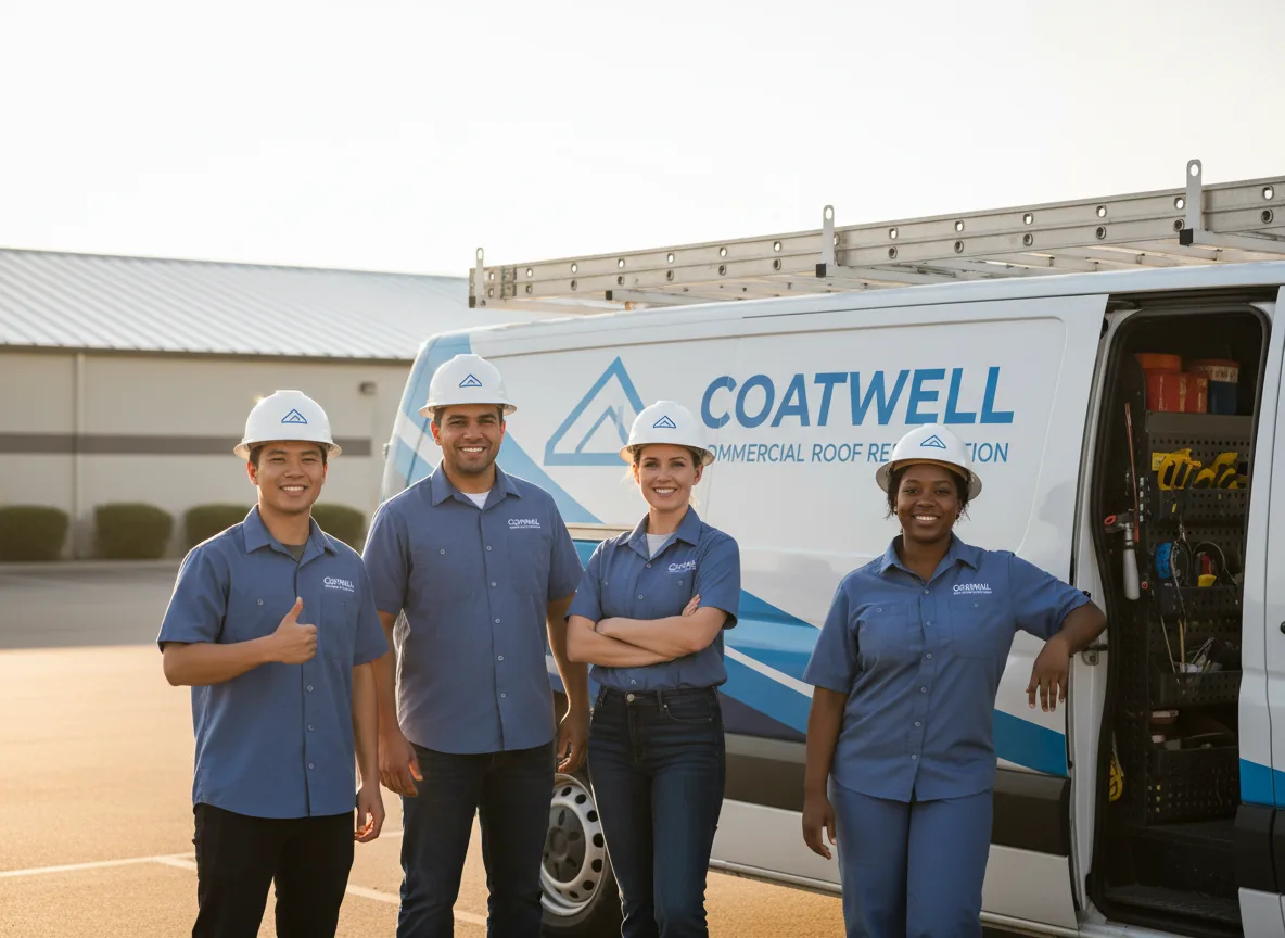 Commercial roof coating company in Lone Wolf, OK